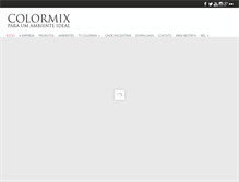 Tablet Screenshot of colormix.com.br